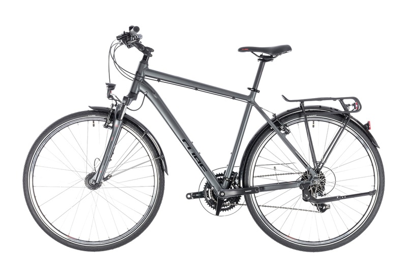 Cube trekingové kolo TOURING iridium red